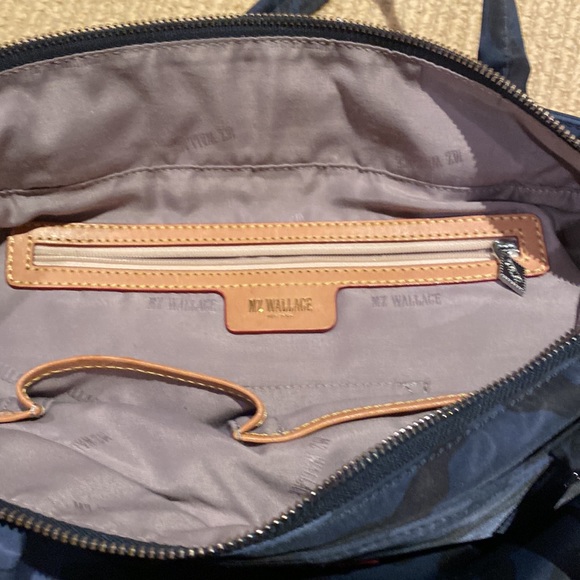 MZ Wallace Blue Camo Tote - Picture 4 of 6